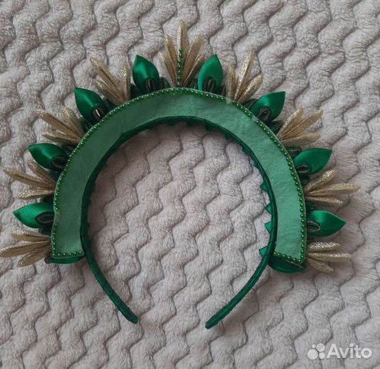 Ободок для волос ручной работы