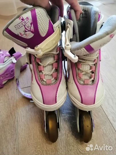 Ролики roces 30-33 с защитой