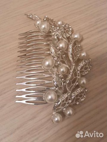 Свадебный гребешок для волос