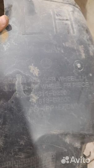 Подкрылок передний левый Kia Soul 2 С 2013 По 2016
