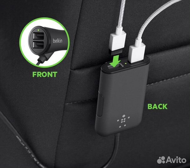 Автомобильное зарядное устройство Belkin