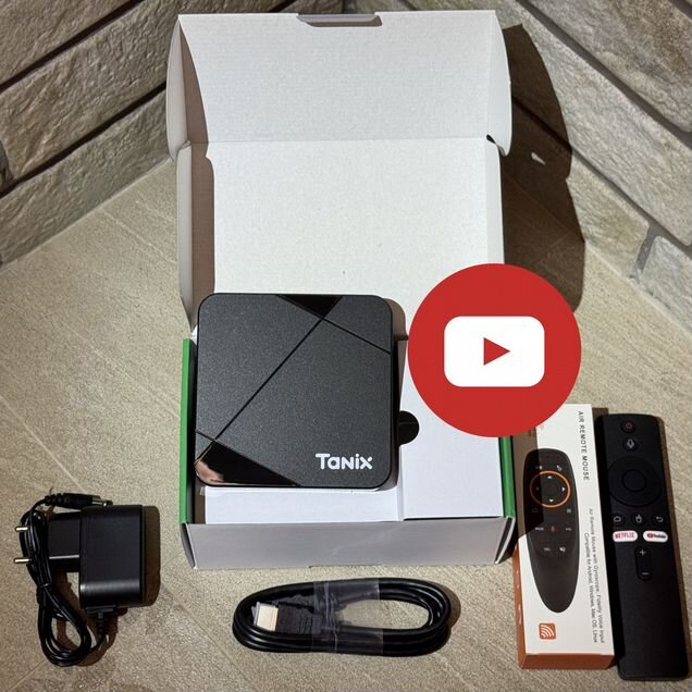 Юбуб Tanix Y5 5000 каналов WiFi 6