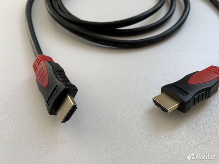 Кабель hdmi Nobby Practic, черно-красный, 1.8 м
