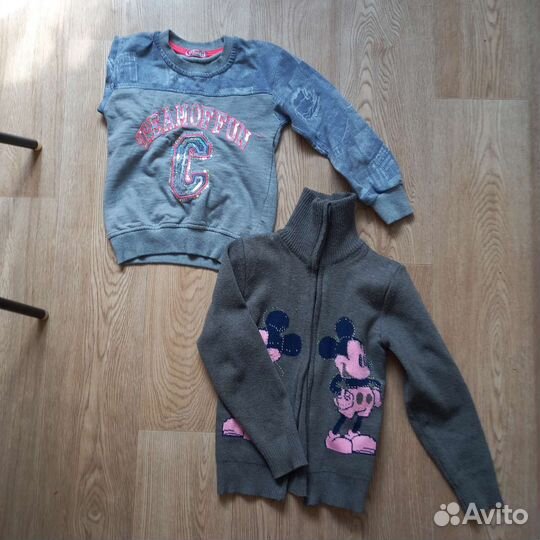 Вещи пакетом на девочку 116 до 128