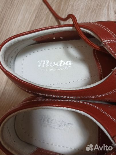 Мокасины, топсайдеры женские кожаные 36 новые