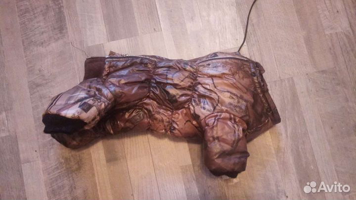 Комбинезон для маленькой собачки. Зимний