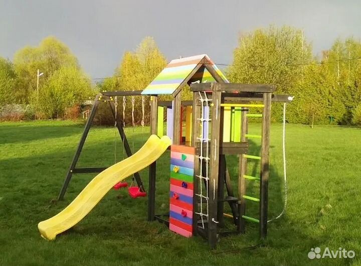 Игровой комплекс стиль black