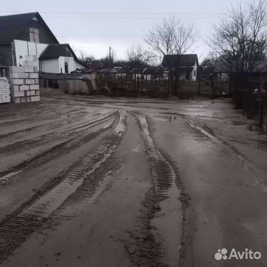 Отсыпка и выравнивание участков