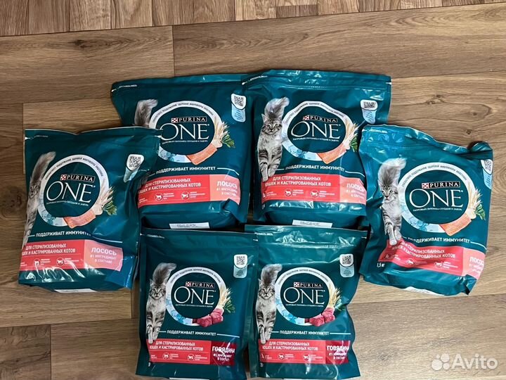 Корм для кошек Пурина 1.5 кг