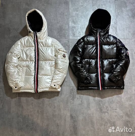 Зимняя куртка moncler белая