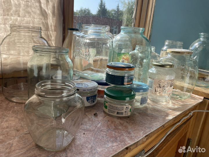 Банки стеклянные
