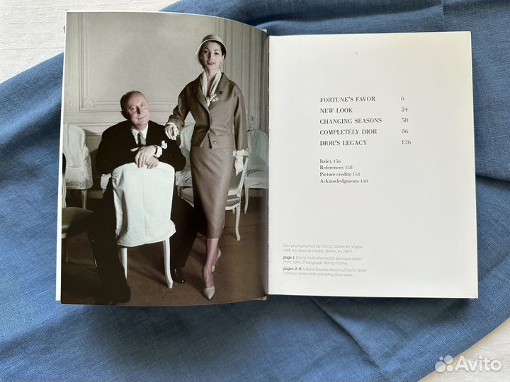 Книга Vogue on Christian Dior