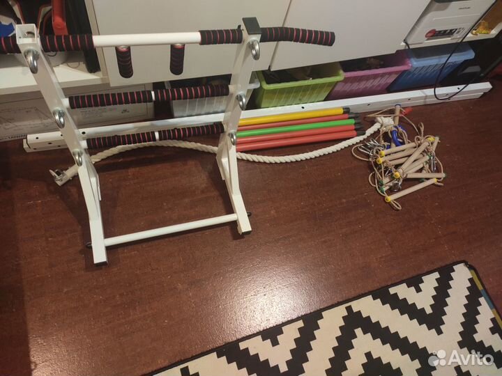 Шведская стенка с турником