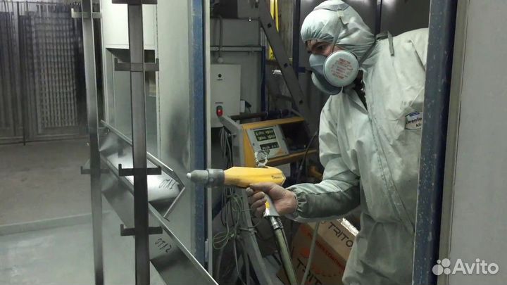 Маляр в камеру (порошковая покраска) с обучением