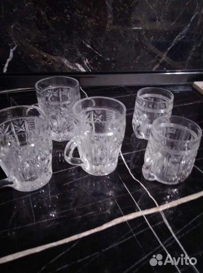Хрустальные кружки СССР