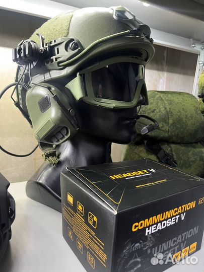 Communication headset V”