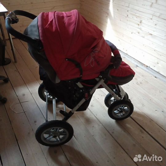 Прогулочная коляска зимняя бу