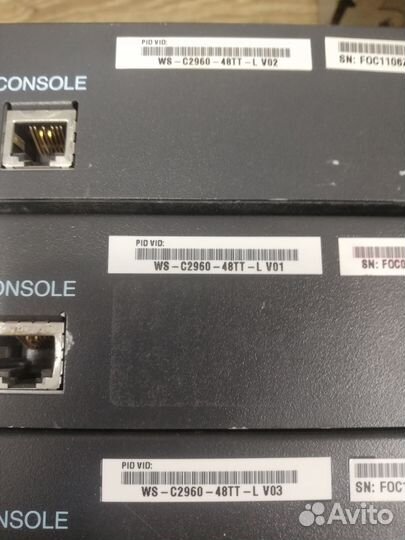 Коммутатор Cisco WS-C2960-48TT-L