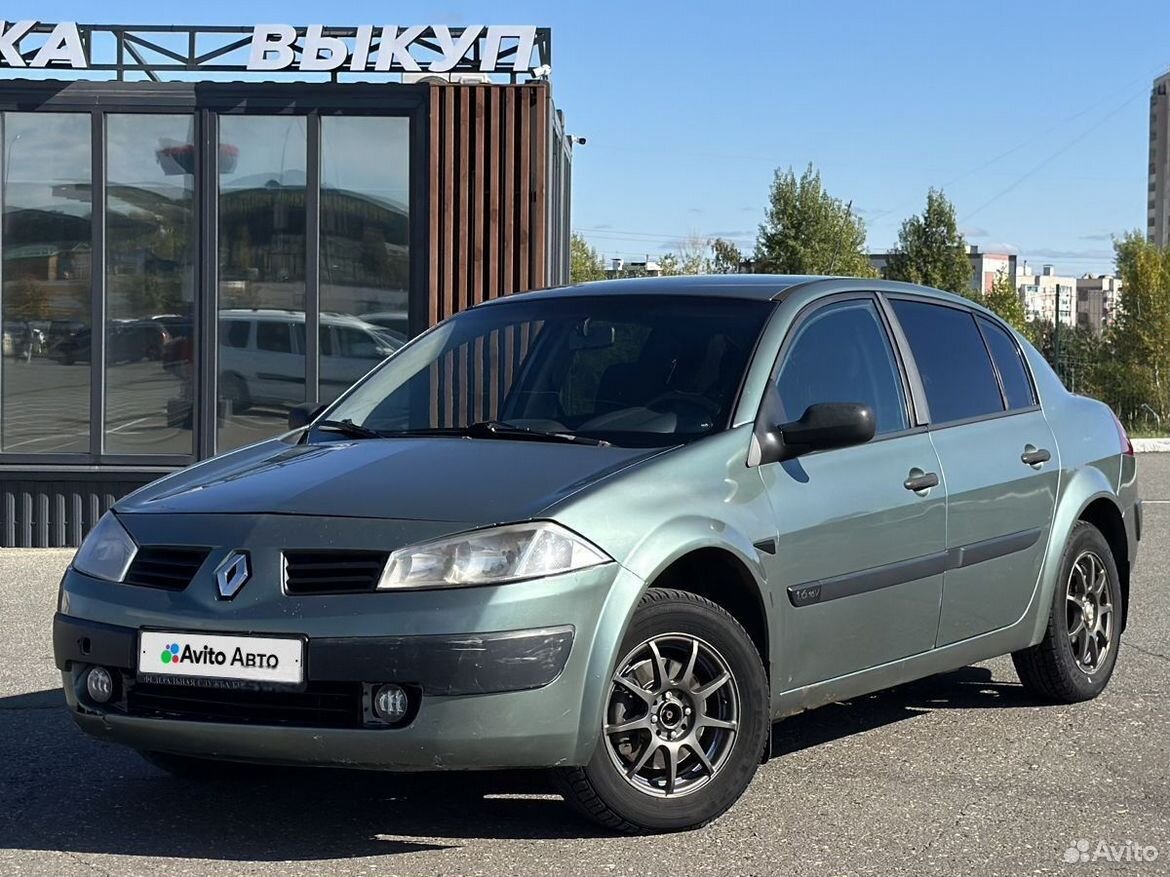 Renault Megane 1.6 MT, 2004, 373 400 км