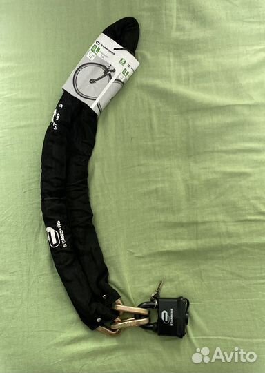 Цепь с замком для велосипеда 12мм - 150 см