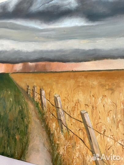 Картина маслом пейзаж