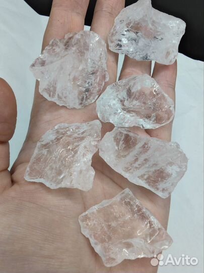 Горный хрусталь цена за 6 шт необработанный