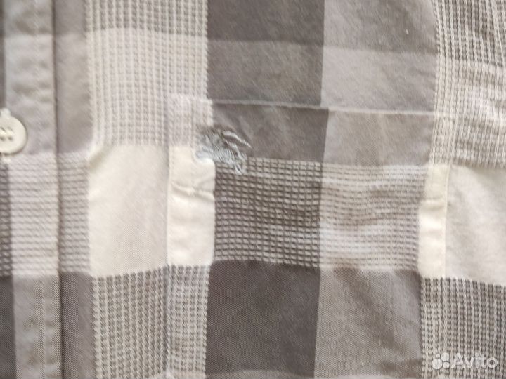 Burberry рубашка мужская б/у