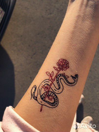 Печать переводных татуировок с любым изображением