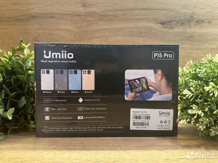 Планшет Umiio p15 pro с гарантией