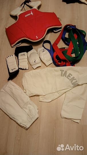 Защита, шлем, добок