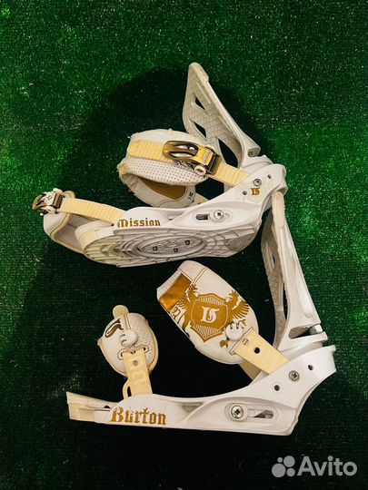 Крепления для сноуборда burton mission-m