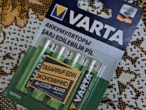 Новые Аккумуляторы Varta AA 2700mAh 1.2V 4шт