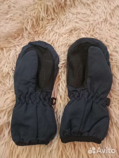 Варежки краги детские на 2 года