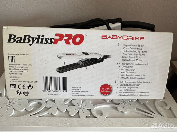 Babyliss BabyCrimp плойка