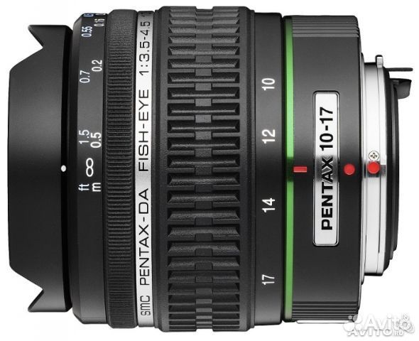 Объектив Pentax SMC DA 10-17mm f/3.5-4.5 ED (IF)