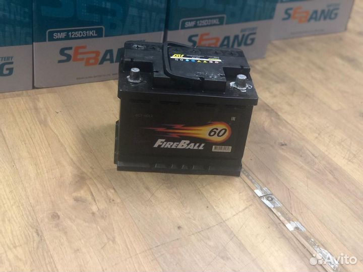 Аккумулятор Б/У 60 ампер