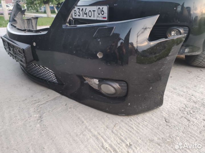 Бампер infiniti m35 Nissan fuga 50 рестайл