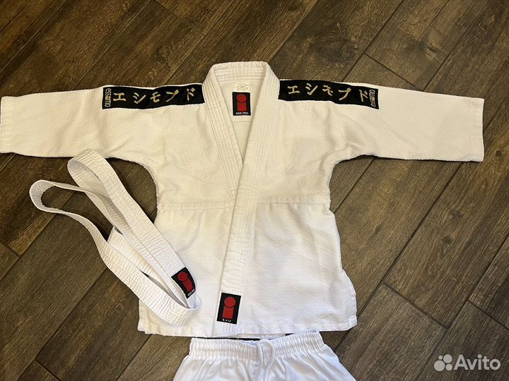 Кимоно детское120см дзюдо essimo(штаны на резинке