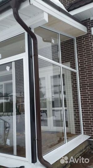 Остекление окон и балконов пвх