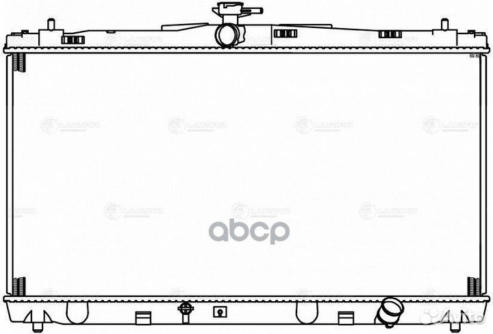 Радиатор охл. для а/м Toyota Camry (11) 2.5i