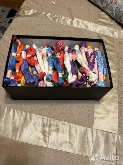 Нитки мулине 130 шт