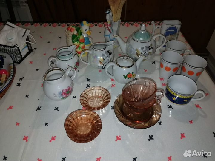 Посуда, сервизы стекло