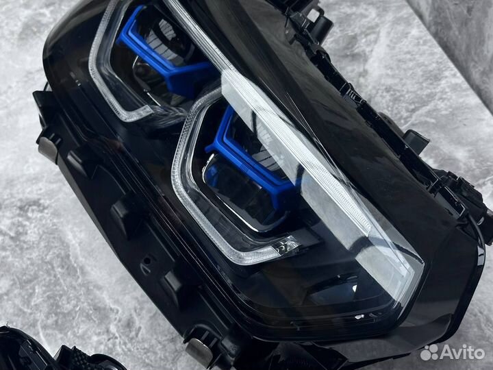 Фары BMW X6 G06 Shadow Laser