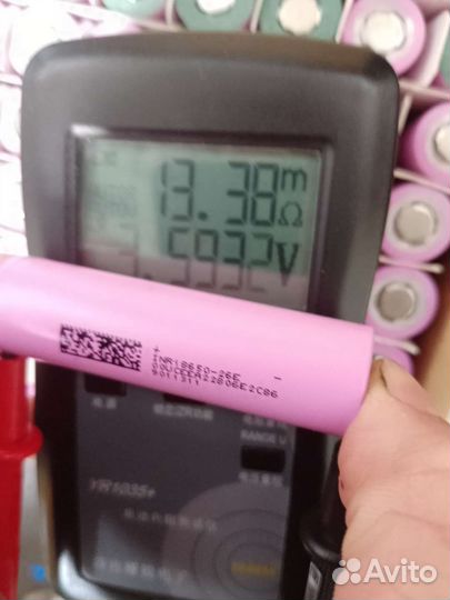 Аккумулятор литиевый 18650 26Е 2600+ мАч