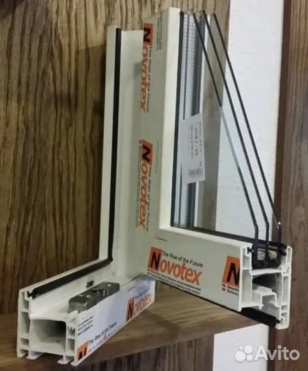 Пластиковое окно 1450/1400мм