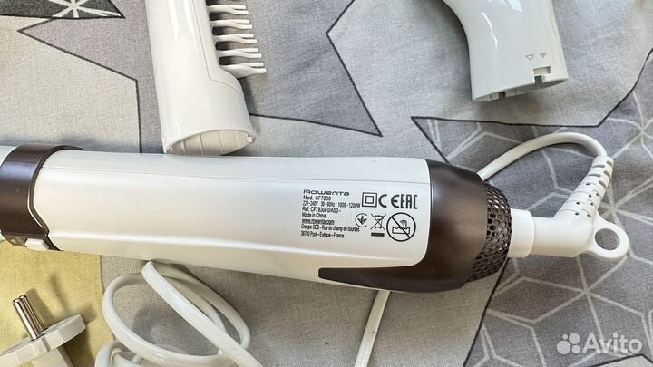 Фен щетка rowenta
