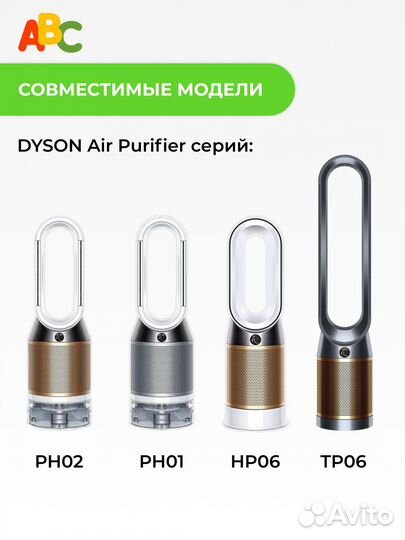 Фильтр для Dyson Air Purifier TP06 HP06 PH01 PH02