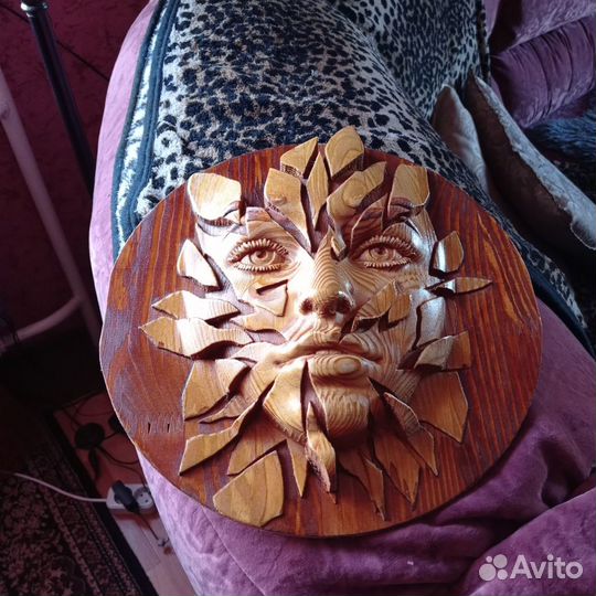 Панно из дерева (Апокалипсис)