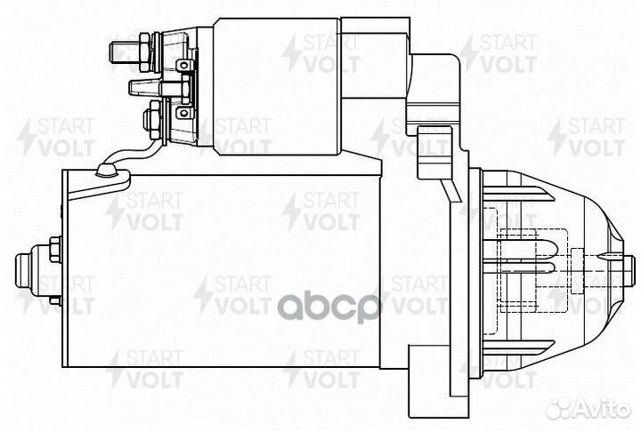 Стартер LSt 1509 startvolt