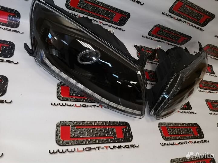 Фары гранта на ксенон линзах тюнинг